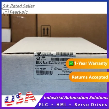 Allen-Bradley 1715-AENTR Redundant I/O EtherNet/IP Adapter NEW Seal ...