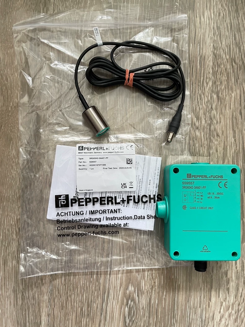 Pepperl+fuchs Pepperl Ultrasonic Sensor 3RG6342-3AA01-PF Fuchs 1 3RG6342-3AA01-PF
