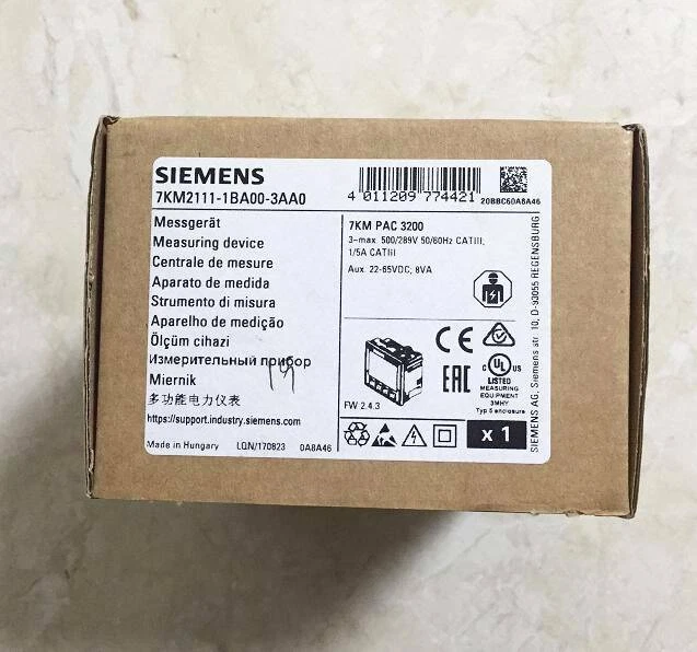 SIEMENS SENTRON MEASURING DEVICE 7KM2111-1BA00-3AA0 1 7KM2111-1BA00-3AA0
