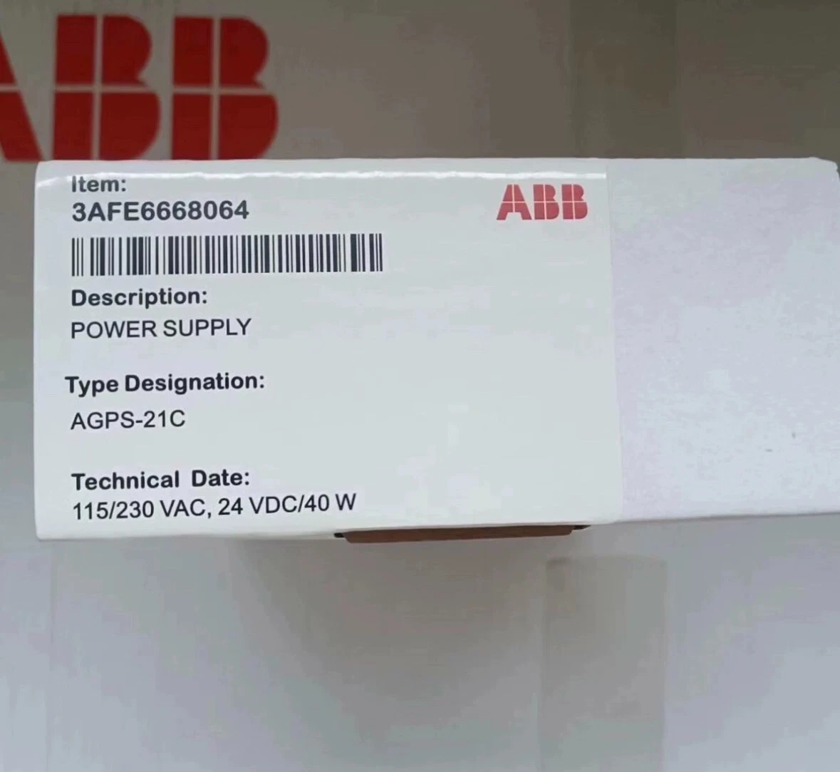 Inverter Circuit Board AGPS-21C ABB Used 1 AGPS-21C