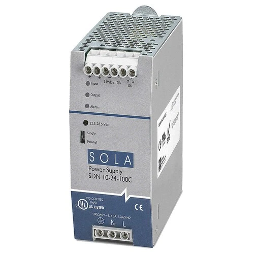 SOLAHD Power Supply 24VDC 10A 60hz 5DJL9 SDN10-24-100C DC 1 SDN10-24-100C