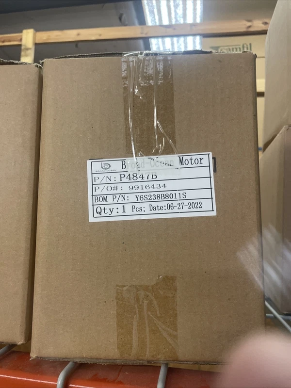 71830481 1/4HP 460V Inducer Blower Motor P4847B AAON Fasco Draft Fan 1 P4847B