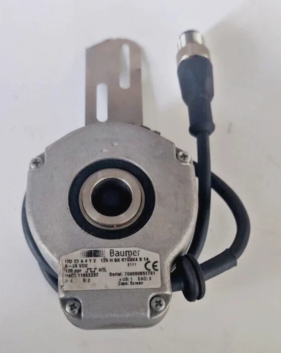 Baumer 128H K10SK4 14 Encoder 23 A4 Y2 BX S ITD 1 K10SK4