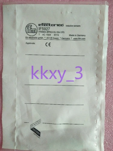 1 IFB3002-BPKG/US-104-DPS Sensor IF5927 IFM PCS 1 IFB3002-BPKG