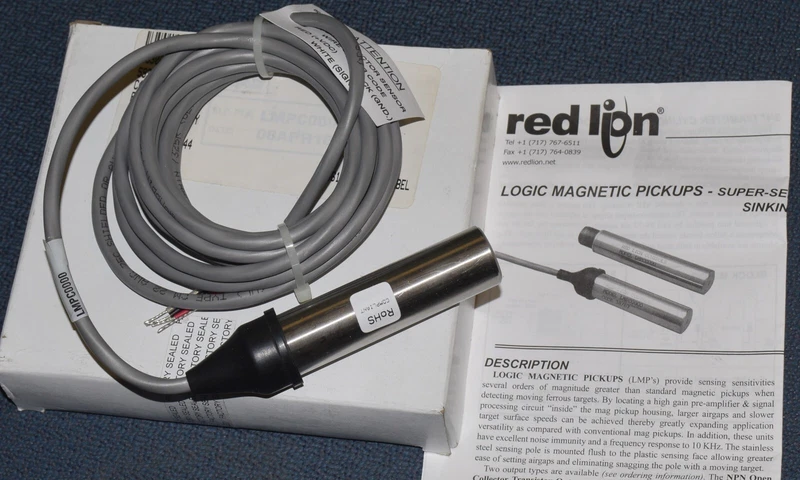 CONTROLS MAGNETIC PICKUP PROXIMITY SENSOR SENDER LMPC0000 RED LION 1 LMPC0000
