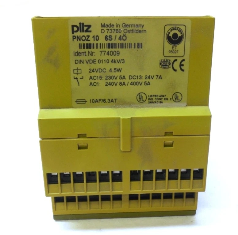 SAFETY RELAY PN0Z-10-6S-4O 774009 24VDC 4.5W 230 10 6S/4O PILZ VAC 1 PN0Z-10-6S-4O