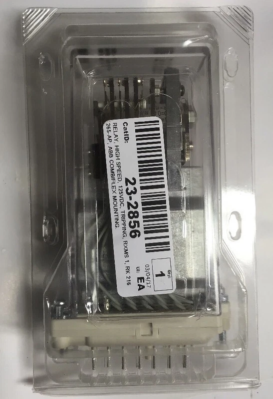 Auxiliary Speed Tripping Relay 125 Combiflex RXMS1 216 265-AP ABB 1 265-AP