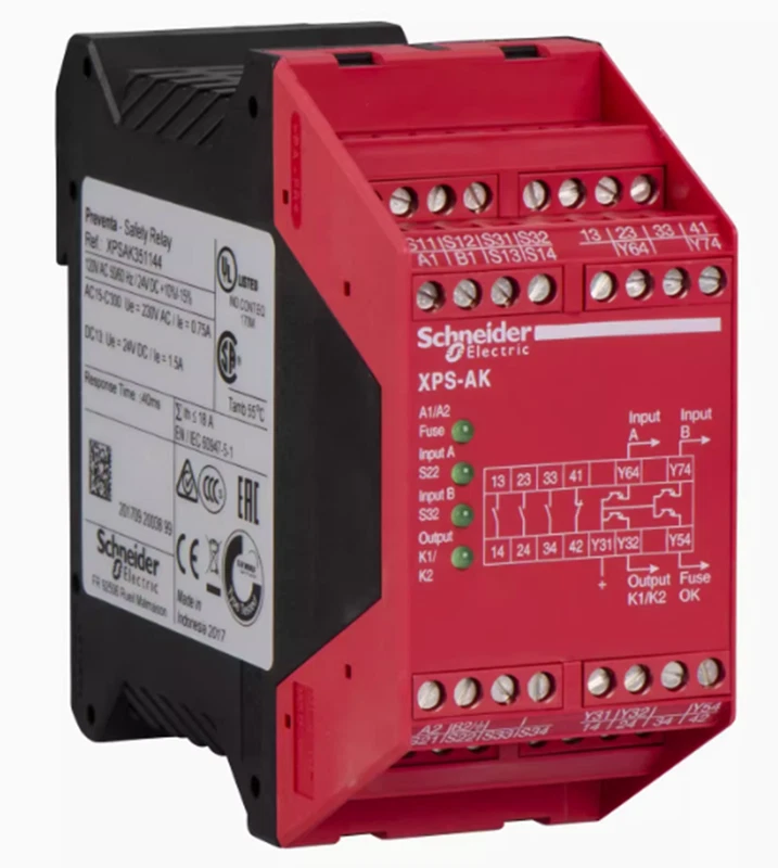 Confirmed Safety Relay XPSAK351144 To Be 1 None