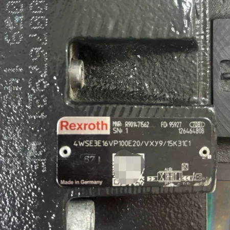 Rexroth Hydraulic Valve 4WSE3E16VP100E20-VXY9/15K31C1 Reliable Operation