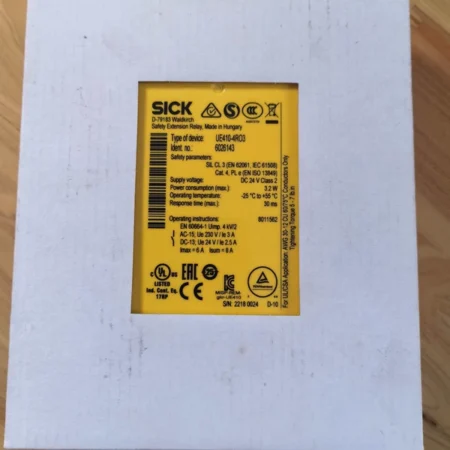 SICK UE410-4RO3 Safety Relay - Industrial Safety Control Module