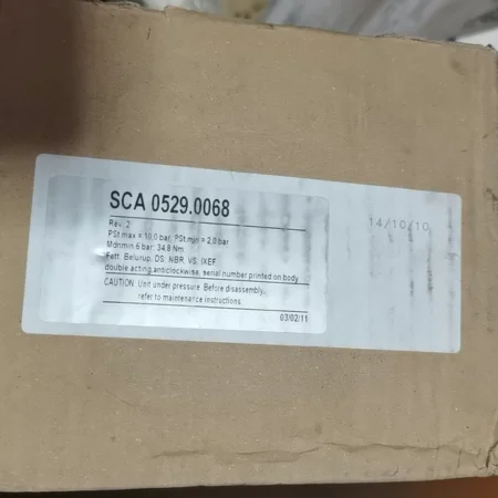 SCA 0529.0068 Pneumatic Actuator - Fast & Reliable Motion