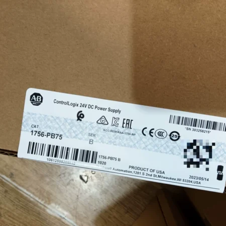 Allen-Bradley Power Supply 1756-PB75 - Reliable Energy Source