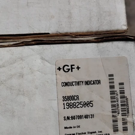 +GF+ Conductivity Transmitter 35800CR - Industrial Process Meter