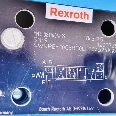 Rexroth 4WRPEH10C3B50L-2X/G24K0/F1M Directional Control Valve