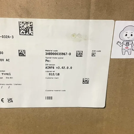 ABB ACS880-01-032A-3 VFD - Efficient Motor Control