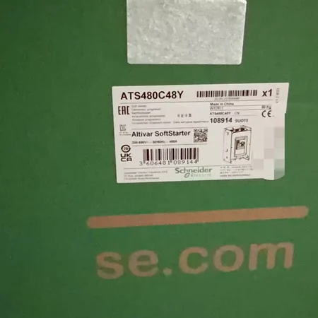 Schneider Soft Starter ATS480C48Y - Smooth Motor Control