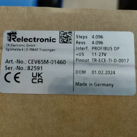 TR Encoder CEV65M-01460 - Precision Motion Feedback