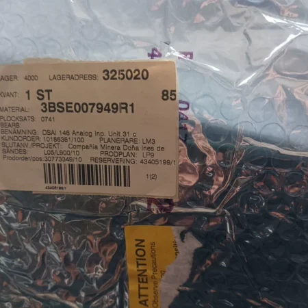 ABB DSAI146 3BSE00749R1 Analog Input Board Reliable