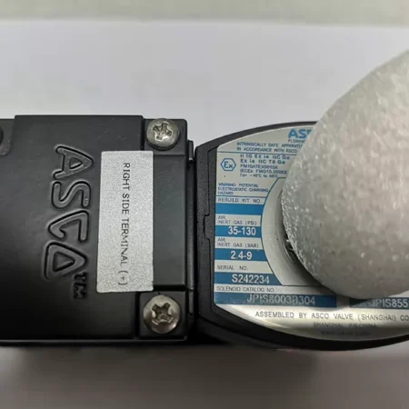 ASCO JPIS8551B301MO Solenoid Valve - Intrinsically Safe