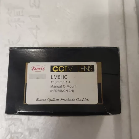 Kowa LM8HC Industrial Lens for High-Quality Imaging