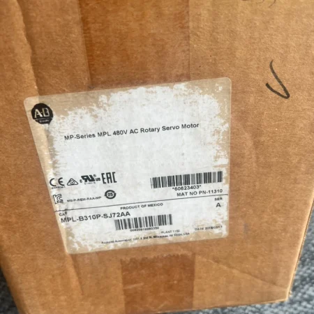 Allen-Bradley Servo Motor MPL-B310P-SJ72AA - High-Speed Motion