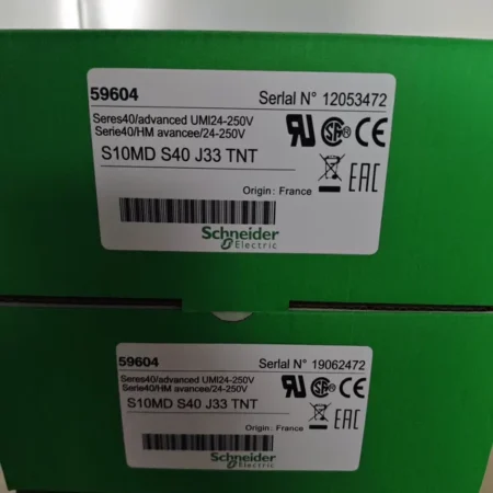 Schneider S10MDS40J33 59604 Relay Protection Device - Electrical Safety