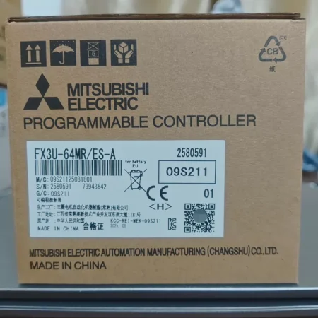 Mitsubishi FX3U-64MR/ES-A PLC Module for Industrial Automation