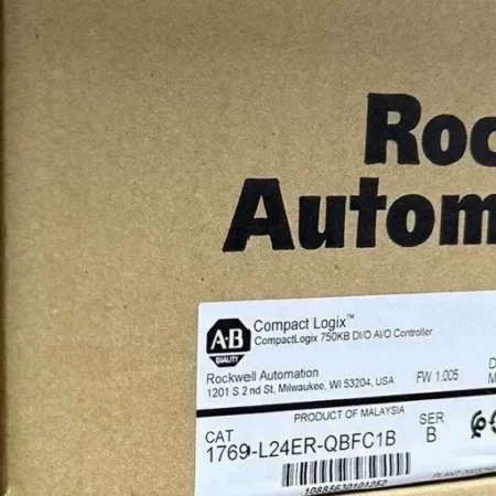 Allen-Bradley 1769-L24ER-QBFC1B CompactLogix Controller for Automation