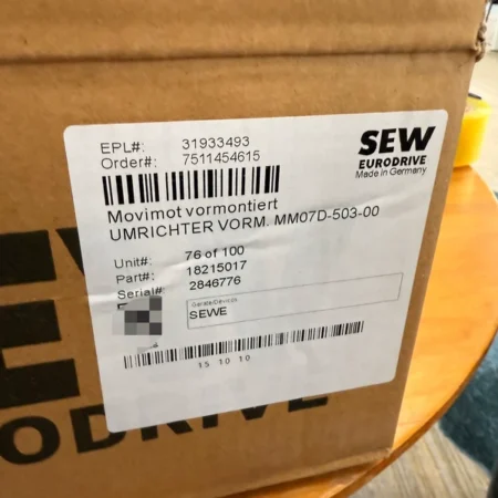 SEW 31933493 MM07D-503-00 Guider for Industrial Automation