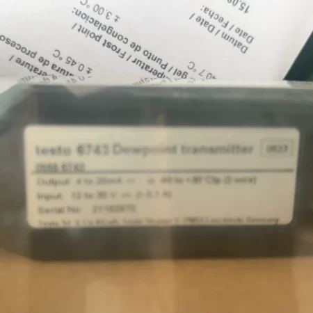 Testo 6743 Temperature Transmitter for Accurate Industrial Measurement