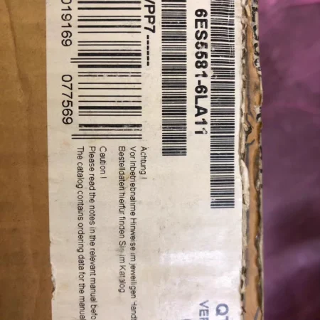 SIEMENS 6ES5581-6LA11 PLC Module - Smart Control Solution