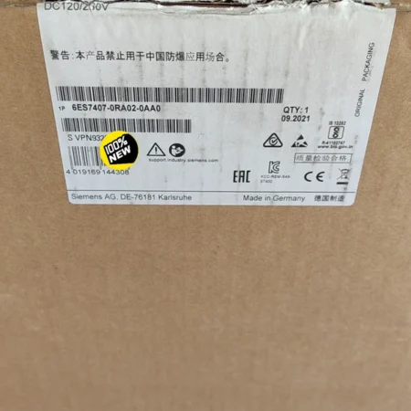 Siemens Power Supply 6ES7407-0RA02-0AA0 Industrial Module