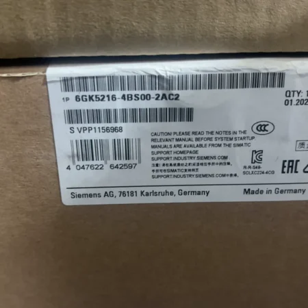 SIEMENS 6GK5216-4BS00-2AC2 PLC Module for Industrial Control