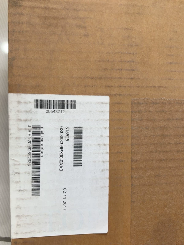 Siemens 6SL3983-6PX00-0AA0 SINAMICS Drive Component Module