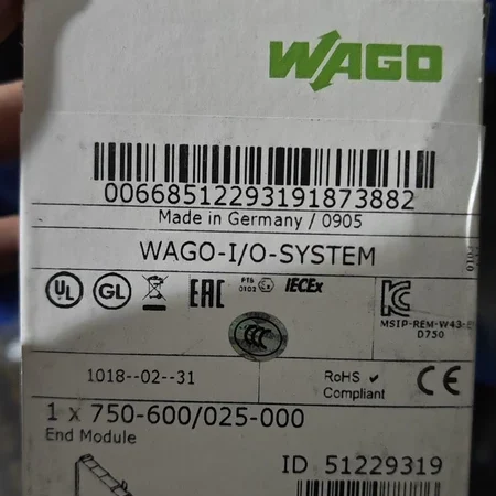 WAGO 750-600/025-000 Digital Input Module for Automation
