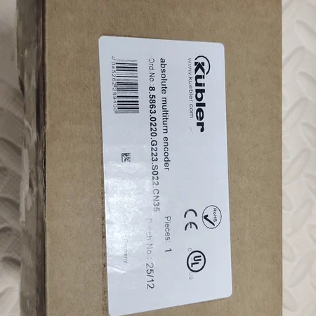 Kubler 8.5863.0220 Encoder - Absolute Multi-Turn Positioning