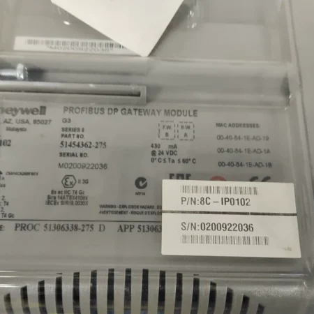 Honeywell 8C-IP0102 51454362-275 Industrial Control Module