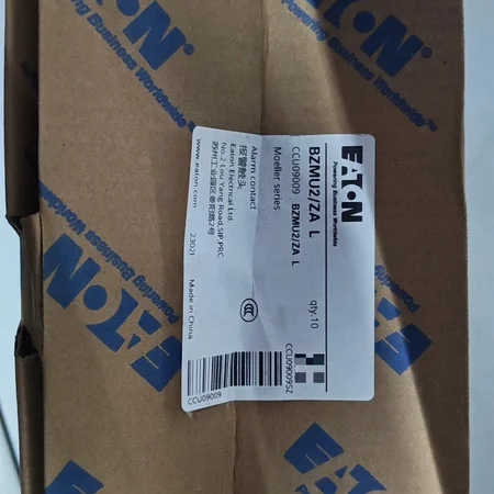 EATON BZMU1Z2A Alarm Contact for Industrial Safety