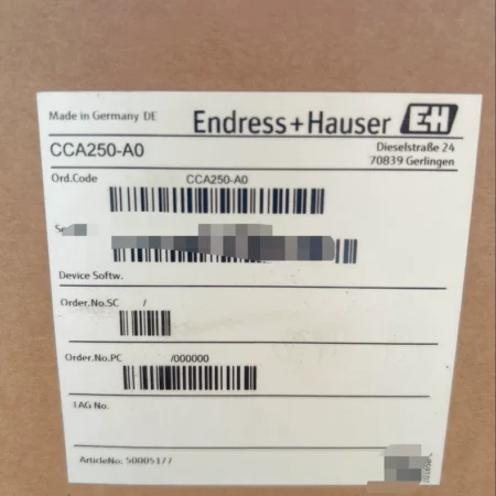 Endress+Hauser CCA250-A0 Flow Meter for Industrial Process
