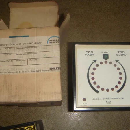 DEIF CSQ96 DK-4960 Synchronization Meter for Power Systems
