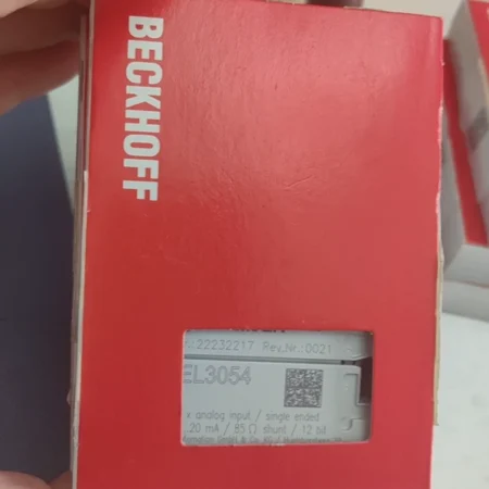 BECKHOFF EL3054 EtherCAT Terminal 4-Channel Analog Input