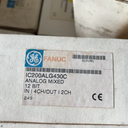 GE Fanuc IC200ALG430C Analog Input PLC Module