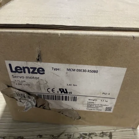 Lenze MCM 09E30-RS0B0 Servo Drive for Industrial Automation