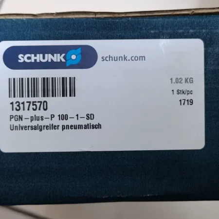 SCHUNK PGN-plus-P 100-1-SD Pneumatic Gripper for Automation