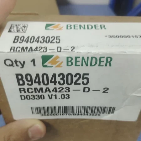 BENDER B94043025 Ground Fault Monitor - Safety Assured