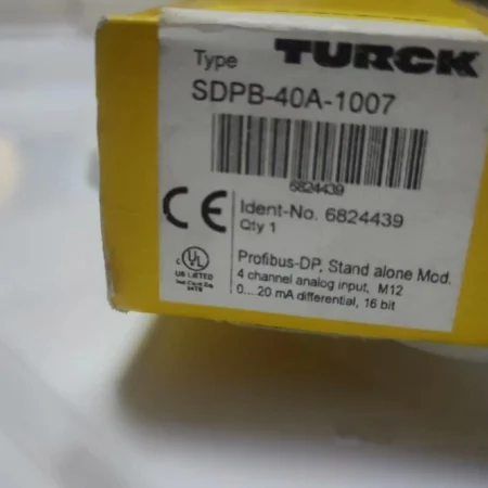 TURCK SDPB-40A-1007 Module - Advanced Automation Solutions