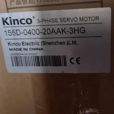 Kinco 155D-0400-20AAK-3HG Servo Motor for Industrial Automation