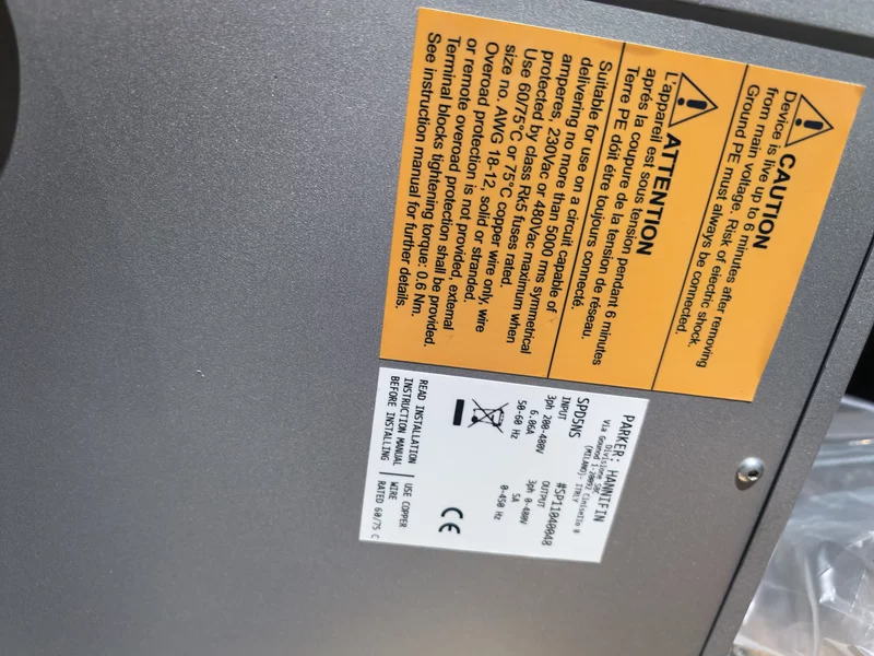 Parker SPD2NS Servo Drive for Industrial Automation