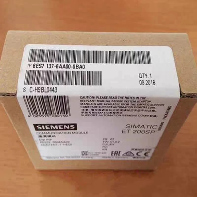 SIEMENS 6ES7137-6AA00-0BA0 ET 200SP Communication Module