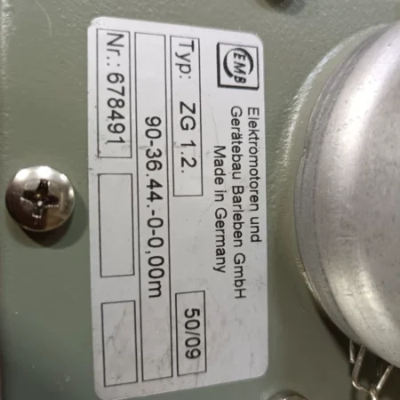 EMB ZG 1.2 Buchholz Relay Gas Sampler for Transformers